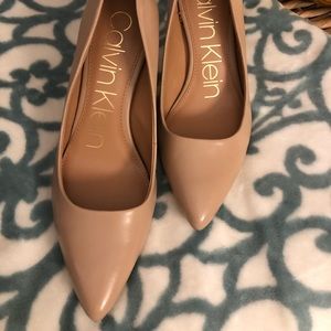 Nude Calvin Klein Heels